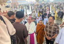 Tokoh Lintas Agama Silaturahmi ke MAJT, Ucapkan Selamat Idulfitri