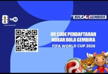 TVRI Buka Pendaftaran Nobar Resmi Piala Dunia, Ajak Publik Ramaikan “Bola Gembira"