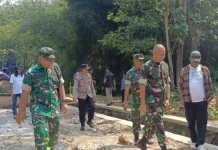 Aster Kasad TNI AD Kunjungi Purworejo, Tinjau Jembatan Merah Putih