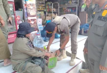 Petugas Gabungan Sita Lebih dari 10 ribu Batang Rokok Ilegal di Rembang