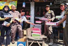 Razia Gabungan di Rembang, Petugas Sita 25.200 Batang Rokok Ilegal