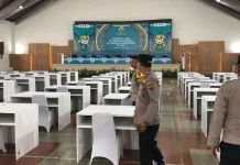 Persiapan MTQ Nasional di Semarang, Polisi Cek Venue di Auditorium Undip