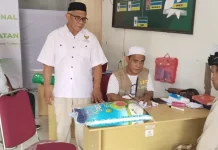 Penerimaan Zakat Fitrah Ramadhan 1447 Hijriah di Kantor Baznas Sorong Selatan