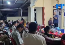 Suasana Kerukunan Arui Bab Kota Sorong merayakan Hari Ulang Tahun (HUT) ke-8