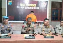 Polsek Sorong Barat Berhasil Amankan Pelaku Pencurian Beserta Barang Bukti