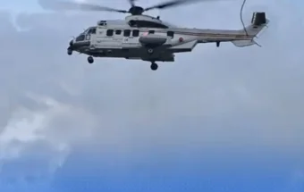 Tiga Helikopter Tinjau Kesiapan Pengamanan Presiden di Bangkalan