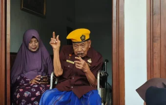 Siswa SMAN 2 Sumenep Dengarkan Kisah Veteran Pembebasan Irian Barat