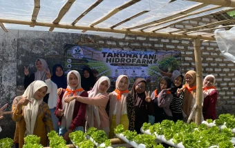 Eco Learning School Kenalkan Hidroponik Ramah Lingkungan