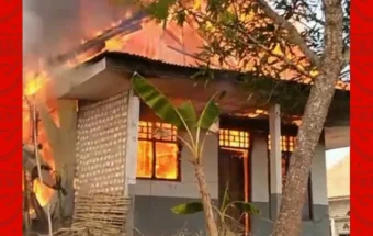 Rumah Warga di Sampang Ludes Terbakar