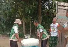 BPP Ambunten Bersama Brigade Pangan Ataneh Atana' Serap Gabah 4,1 Ton