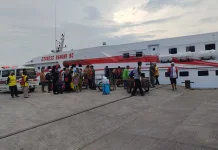 Arus Balik H+6 di Pelabuhan Kalianget Cukup Ramai oleh Pemudik
