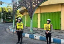 Satlantas Sumenep Gelar Giat Polantas Menyapa