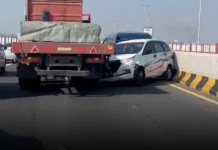 Tiga Kendaraan Terlibat Kecelakaan di Suramadu