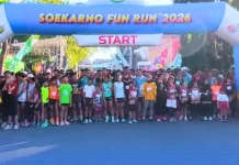 3000 Pelari Ramaikan Soekarno Run 2026