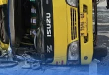Hendak Berwisata, Rombongan Anak TK Alami Kecelakaan Beruntun di Bangkalan