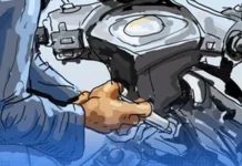 Rekaman CCTV Ungkap Aksi Curanmor di Bangkalan