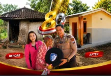 Polres Sumenep Hadir Melalui Bedah Rumah
