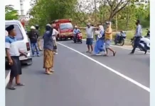 Ibu dan Bayi Terlibat Kecelakaan Maut di Sampang