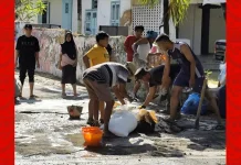 Kemerdekaan dalam Aksi, Warga Pabian Bergerak Perbaiki Jalan