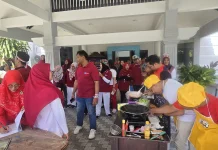 Semarak RRI Fest 2026, Keseruan Lomba Memasak Nasi Goreng Pria Meriahkan RRI Sumene