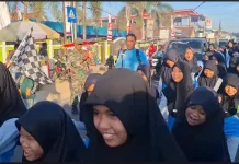 Ribuan Peserta Antusias Ikuti JJS Kecamatan Ambunten Sumenep