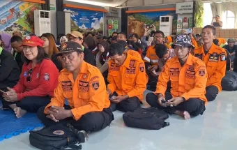 Ratusan Relawan Kebencanaan Ikuti Pemeriksaan Kesehatan