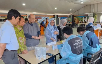 Relawan Harus Sehat sebelum Bantu Korban