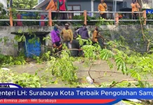 Sebanyak 7.269 Warga Bersih-Bersih Kalimas