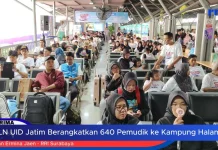 Sebanyak 640 Pemudik Ikuti Program Mudik Gratis PLN Jatim