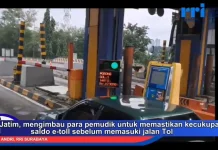 Masuk Tol, PJR Imbau Pemudik Pastikan Saldo E-Tol Cukup