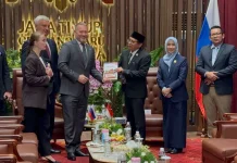 Dewan Jatim Terima Kunjungan Kerja Legislatif Kota St. Petersburg