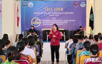 BNNK Sangihe Gelar Talkshow HANI 2026 di Polnustar