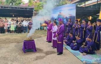 Ritual Adat Dalumatehu Sembanua Teguhkan Harmoni Manusia dan Alam di Sangihe