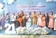 Kelurahan Beha Baru Tahuna Barat Rayakan HUT ke 21