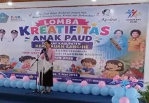Bunda Paud Sangihe Resmi Buka Lomba Kreativitas Anak