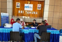 HUT Byangkara ke -80  Polres Sangihe Gelar CKG di RRI Tahuna