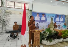 PJ Sekda Sangihe Buka MKKS SMA Negeri dan Swasta di Sulut