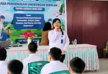 BNN Sangihe Hadir di MPLS SMPN 4, Tanamkan Kesadaran Bahaya Narkoba pada Siswa