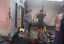 Api Lahap Rumah Permanen Milik Warga Mengaya, BPBD Kerahkan Damkar