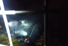 Satu Rumah di Kampung Mutiara, Kecamatan Silih Nara Terbakar