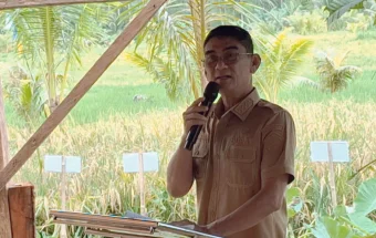 Bupati Talaud Ajak Petani Ambela Tingkatkan Produksi Beras