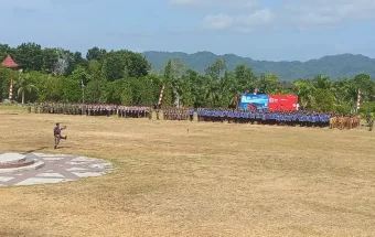 Dandem Pomal Lanal Melonguane dipercayakan Menjadi Komandan Upacara Hut RI ke-81