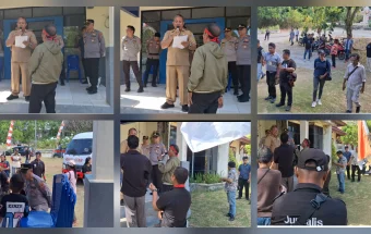 Warga Maririk Gelar Aksi di DP3APMD Talaud Tuntut Penonaktifan Kades