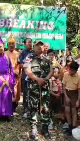 Dandim 1312/Talaud Gencarkan Sosialisasi Pembangunan Koperasi Merah Putih