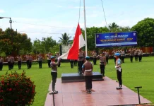 Polres Kepulauan Talaud Gelar Upacara Hari Kesadaran Nasional
