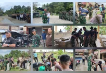 Kodim 1312/Talaud Bersama Sejumlah Elemen Gelar Gerakan Indonesia Asr