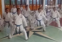 Gashuku dan Kenaikan Sabuk 115 Kohai Lemkari Talaud