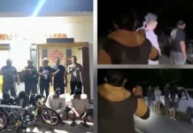 Polres Talaud Bubarkan Aksi Balap Liar di Bowombaru
