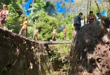 Pembangunan Jembatan Garuda di Kalongan Selatan Ditargetkan Rampung dalam 2 Peka