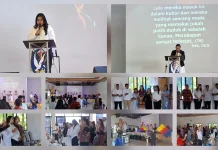 Wabup Talaud Hadiri Ibadah Paskah di GPdI Filadelfia